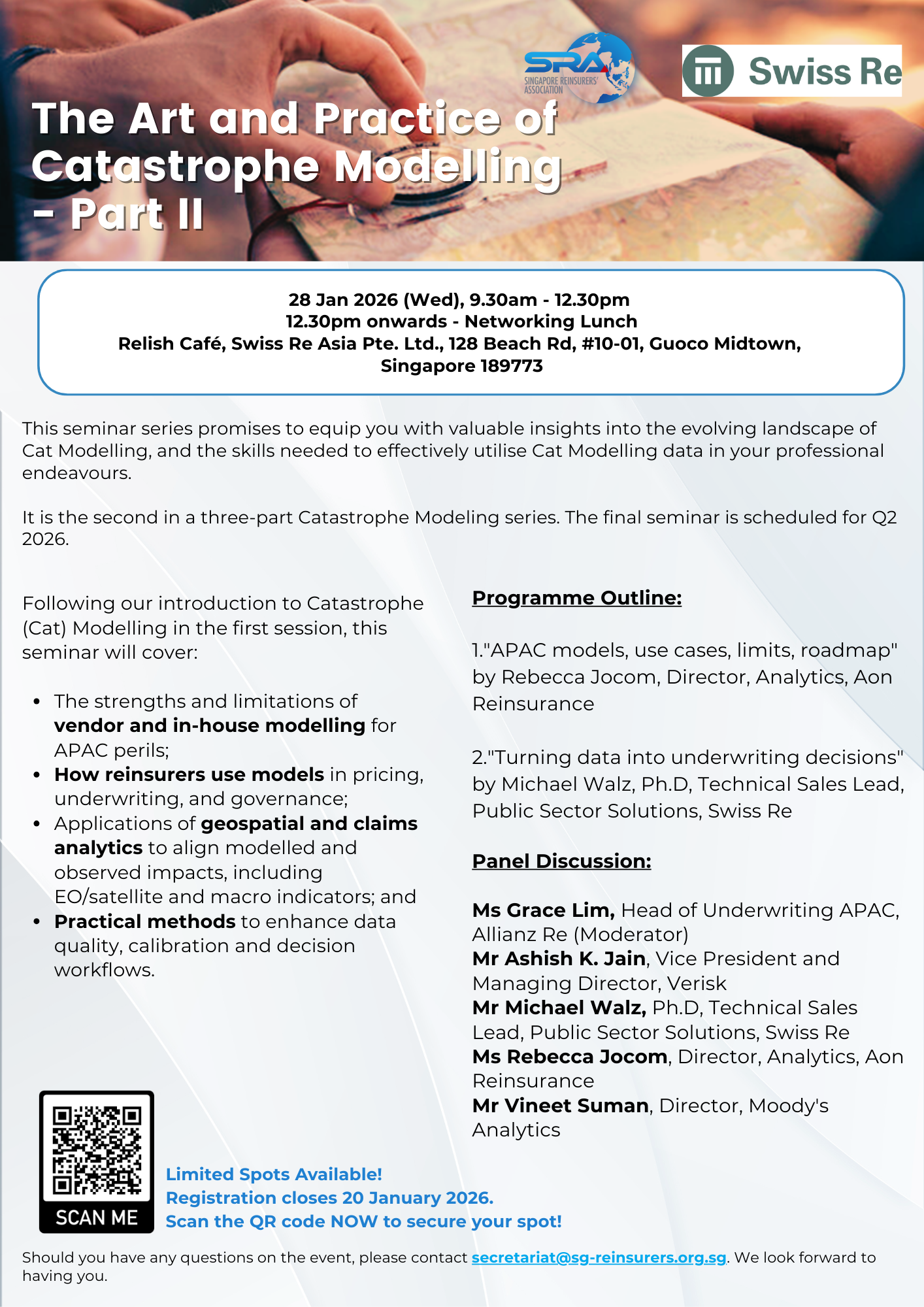 The Art and Practice of Catastrophe Modelling  - Part II