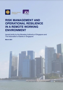 Risk Mgmt and Operational Resilience in a remote working environment
